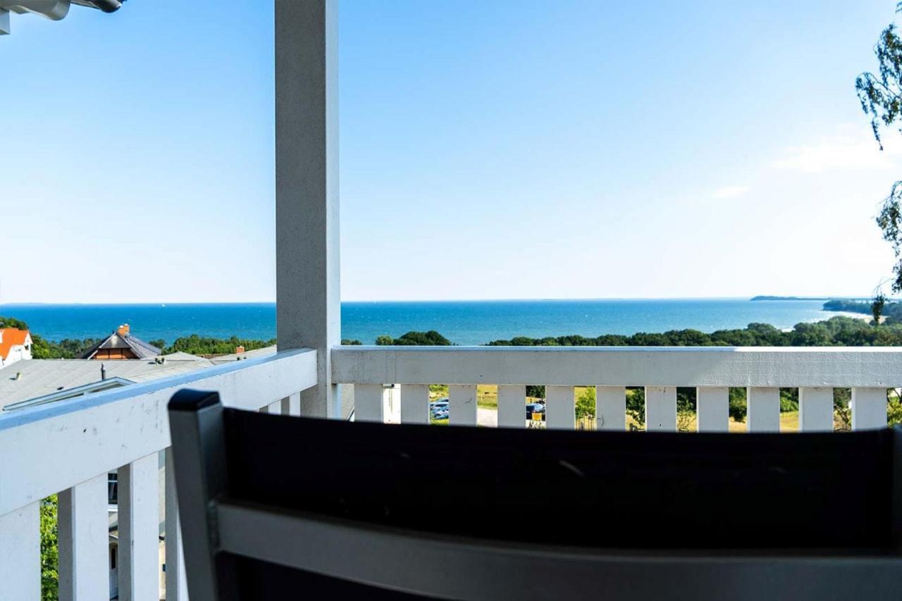 Mit Meerblick Und Balkon, Gratis Nutzung Vom Ahoi Erlebnisbad Und Sauna In Sellin - Meeresblick Fewo 29 Goehren  Buitenkant foto